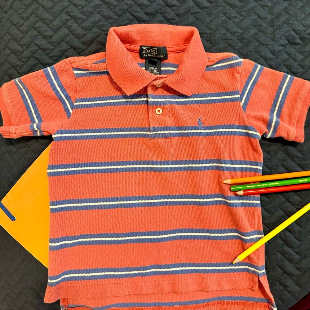 Polo by Ralph Lauren boys in Salmon